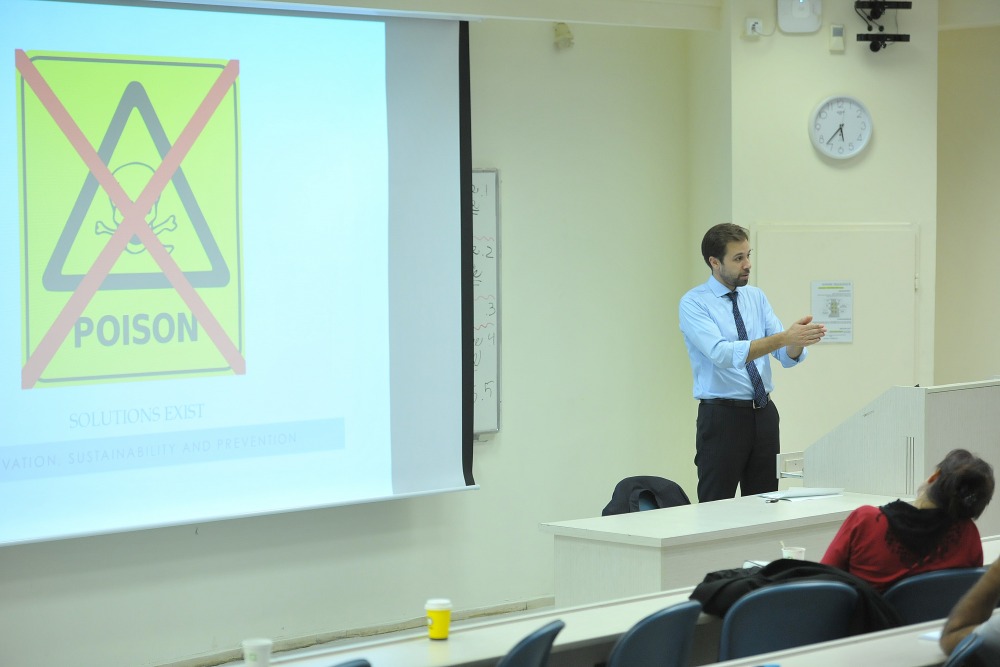 Guest Lecture by Mr. Baskut Tuncak 1.11.2017